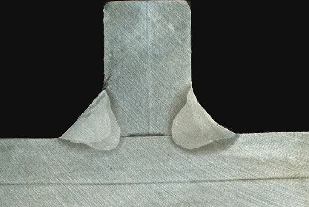 Weld seam close-up